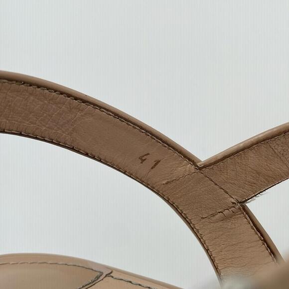 Prada - Platform WEdge Sandal - Cream Neutral - Size 41 or 8 - Picture 7 of 15